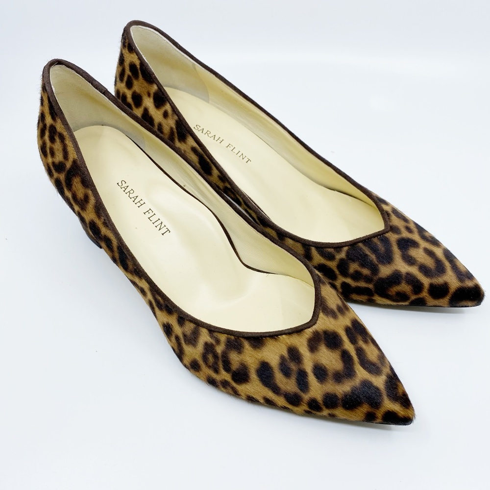sarah flint • perfect emma leopard block heel - Picture 8 of 12